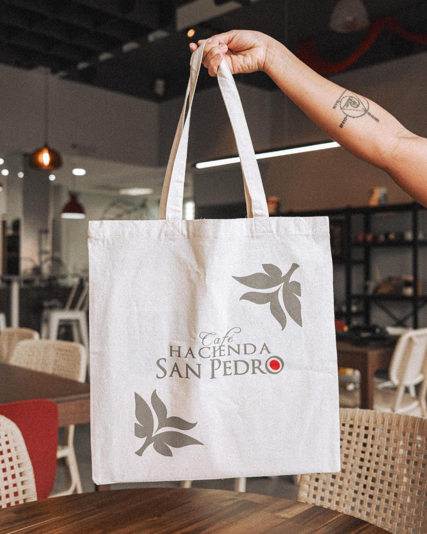 Tote Bag Beige HSP Logo